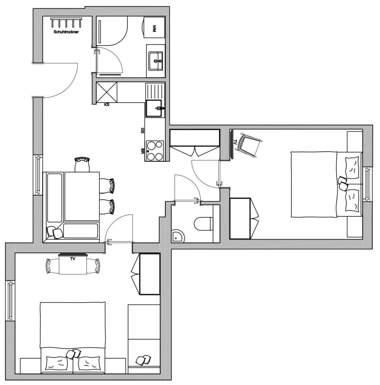 Zur Stockerin - Ferienwohnung シュラートミンク エクステリア 写真